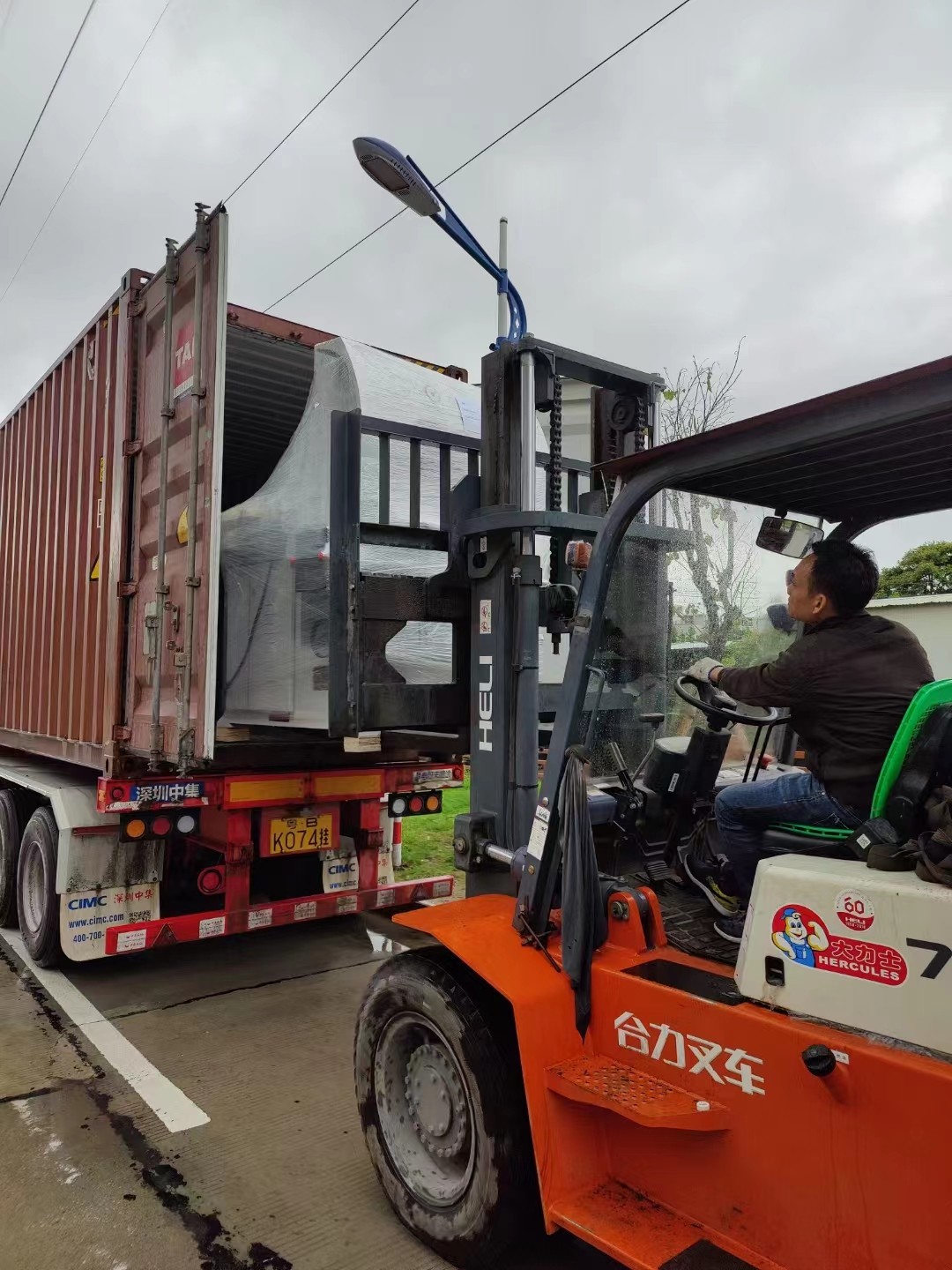 Latest company case about Pail line ready for delivery to Africa