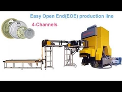 Fully Automatic Easy Open End Production Line For Food Beverage
