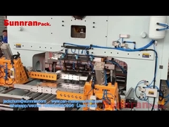 High speed tin can end making machine