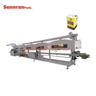 Fully Automatic Square Can Production Line with the Capacity of Up to 500 Cans/min Square Cans Pail Cans Making Machine