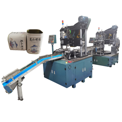 Decorative Tin Box Making Machine , Can Forming Machine 25PPM