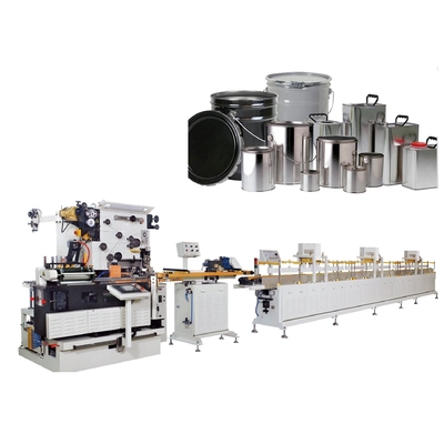 Flanging Seaming Machine For Round Tin Can Making