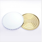 283mm Metal Paint Can Lids 0.23mm Thickness 10mm Depth For Bottom