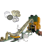 CE Certificate Easy Open End Machine , 600spm Tin Fish Making Machine 125T Nominal Force