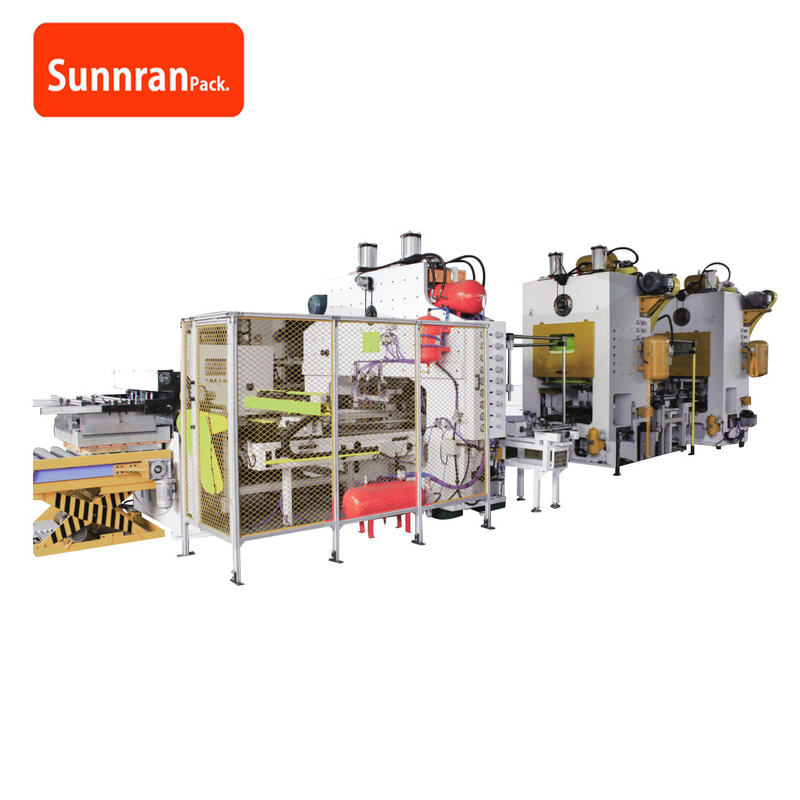 2 Piece Can Production Line For Fish Tunna And Tomato Can
