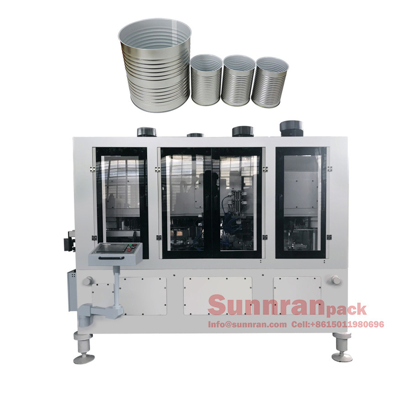 Food Beverage Can Making Machine Three Station Combination Machine