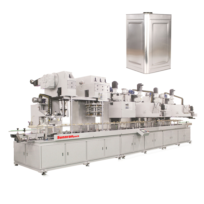 Square Can Production Line For 10-20L General Can Making