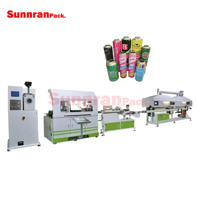 Various speed aerosol can can making machine