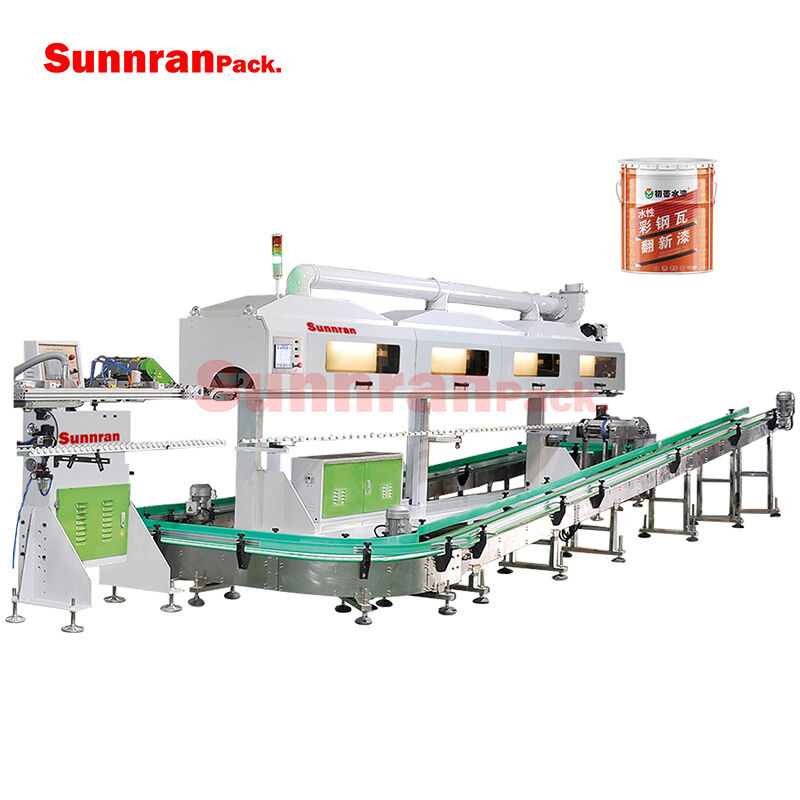 Fully Automatic 18-20L Pail Body Production Line with the Speed 55 Cans/min