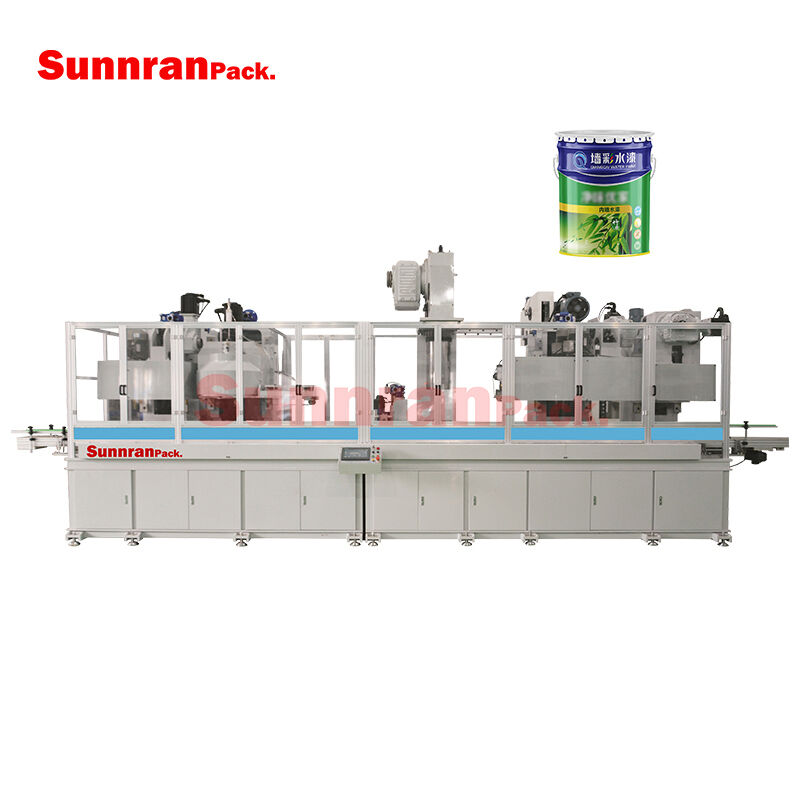 Fully Automatic Production Line for Pails with the Capacity more than 40 Cans/min UN Curling