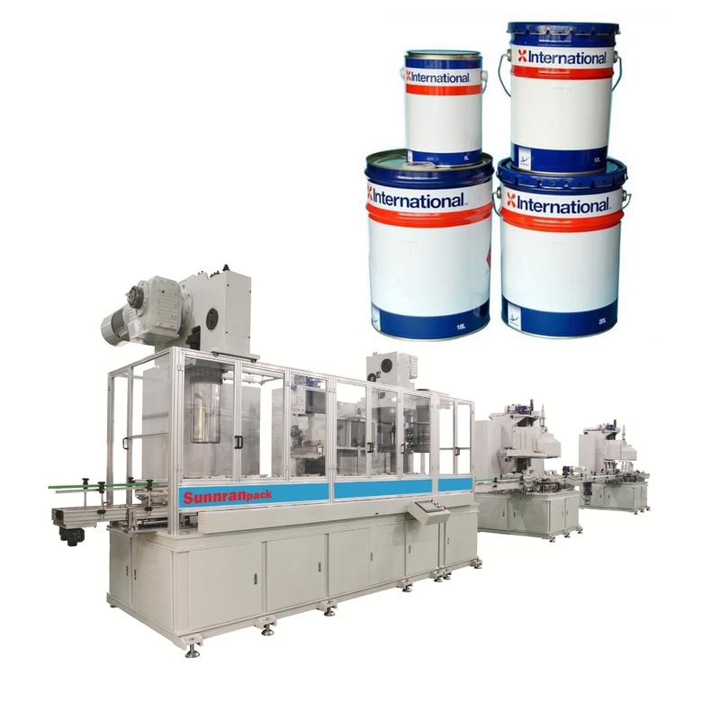 Economic Type 25L Tin Container Making Machine For Pail 35CPM Fully Automatic