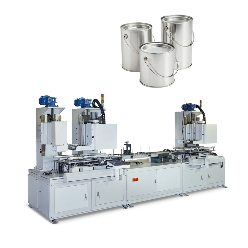 Flanging Seaming Machine For Round Tin Can Making