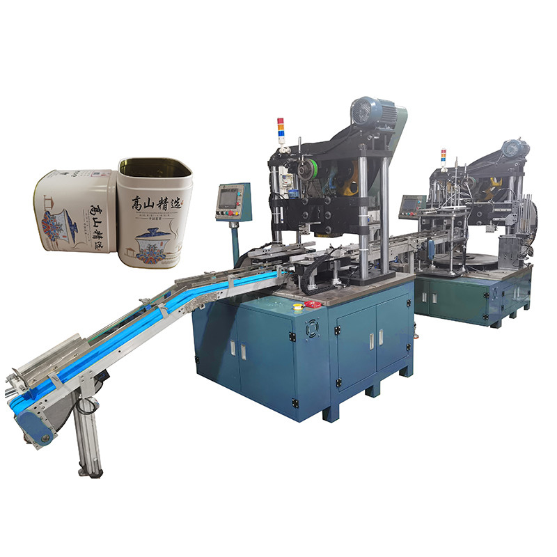 Automatic Tin Box Making Machine For 290mm Fancy Can 50Can/ Minute