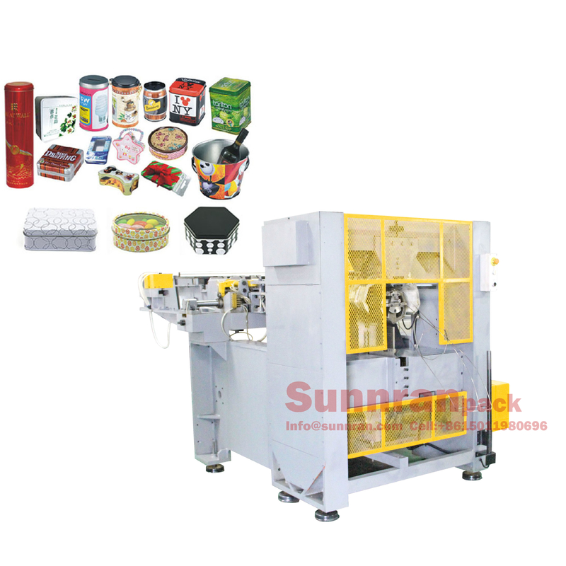 CE Certificate Round Tin Can Making Machine For 300mm Food Beverage Can Sunnran