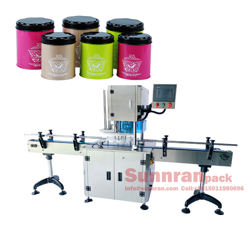 Tin Can Seaming Machine For Round Can Single Phase CE Certificate